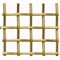 Plain braided brass mesh